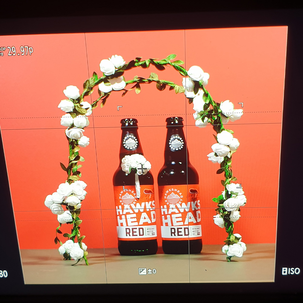 A look at a monitor of a stop motion video for creative content in Southport