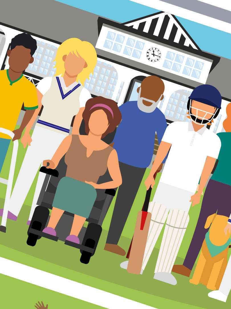 A design of accessible and inclusive characters and environments for AccessAble by Surfr Media