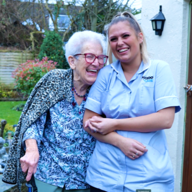 A case study for Alcedo Care filmed in Blackpool