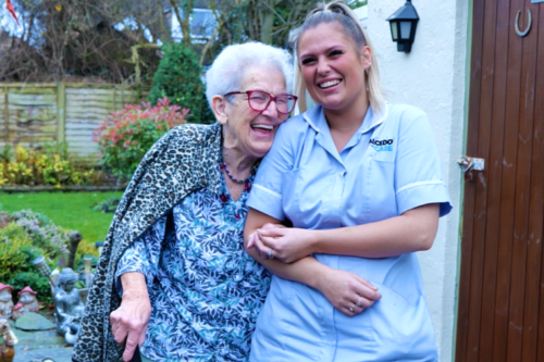 A case study for Alcedo Care filmed in Blackpool