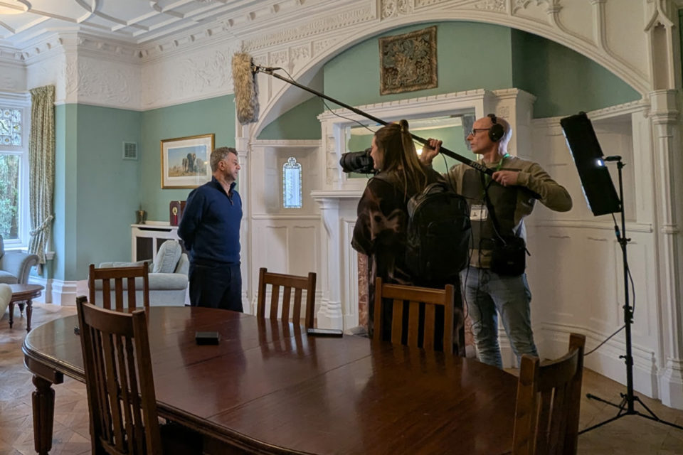 An on location video shoot at Leith Hill School in Surrey. Proffessional videography by Surfr Media.y