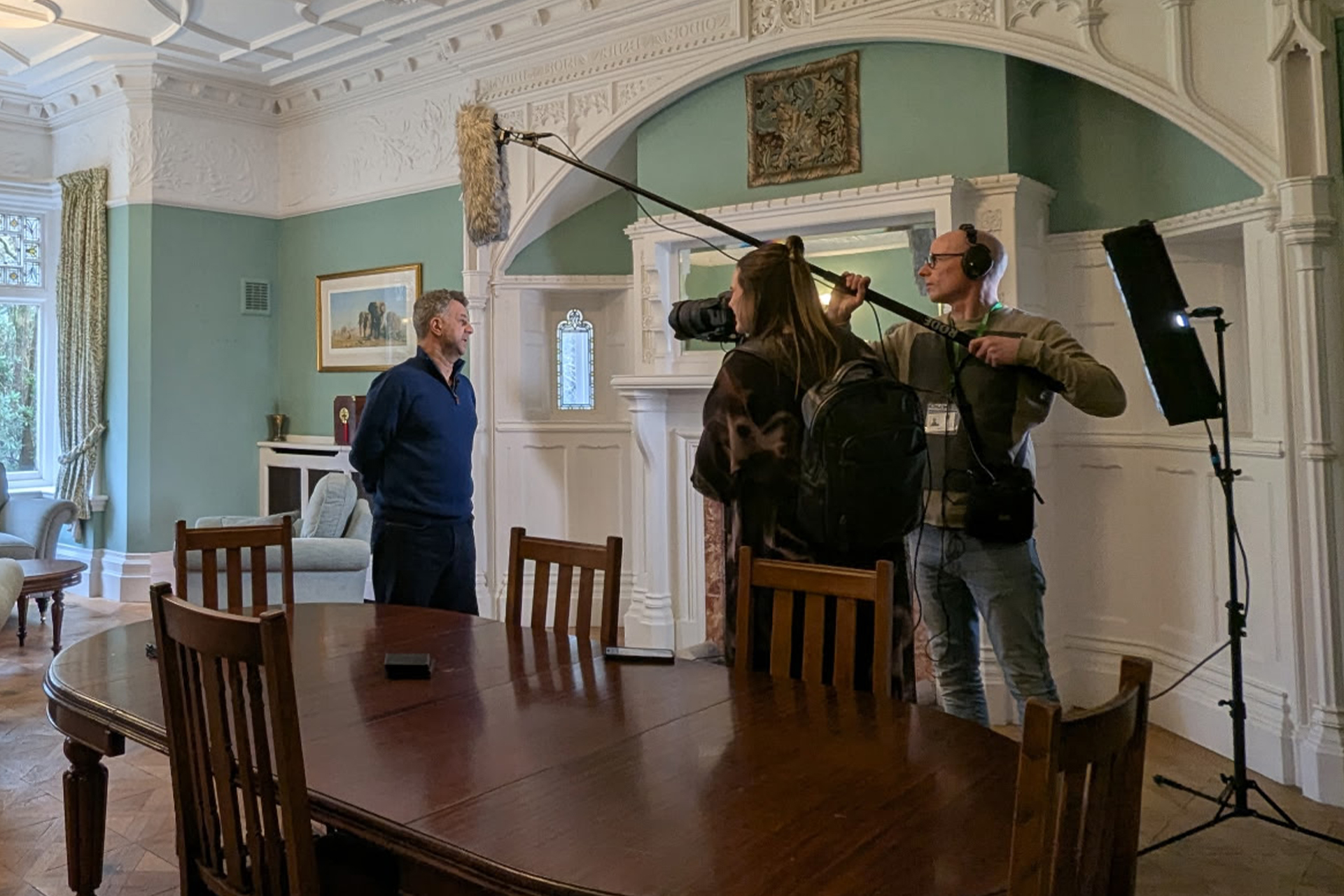 An on location video shoot at Leith Hill School in Surrey. Proffessional videography by Surfr Media.y