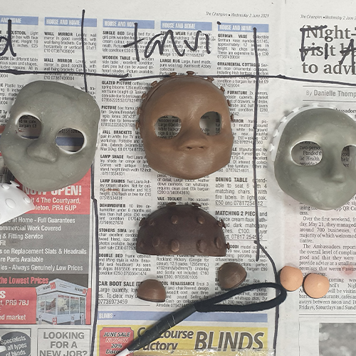Behind the scenes of handcrafted puppet fabrication for inclusive stop motion animation project.