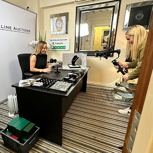 Southport videographer Rachel Airey on a local content creation shoot for Meta advertising campaigns.