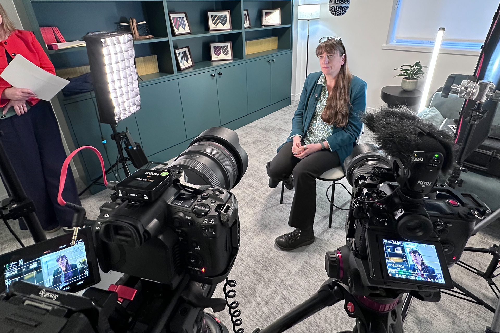 Video shoot on location in London for Tandem Consultancy.
