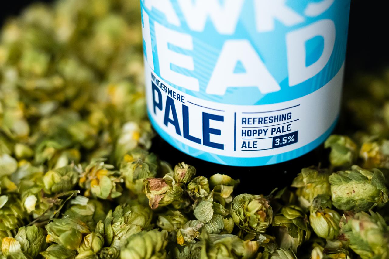 Craft beer bottle photography produced for Halewood Artisanal Spirits social media content.