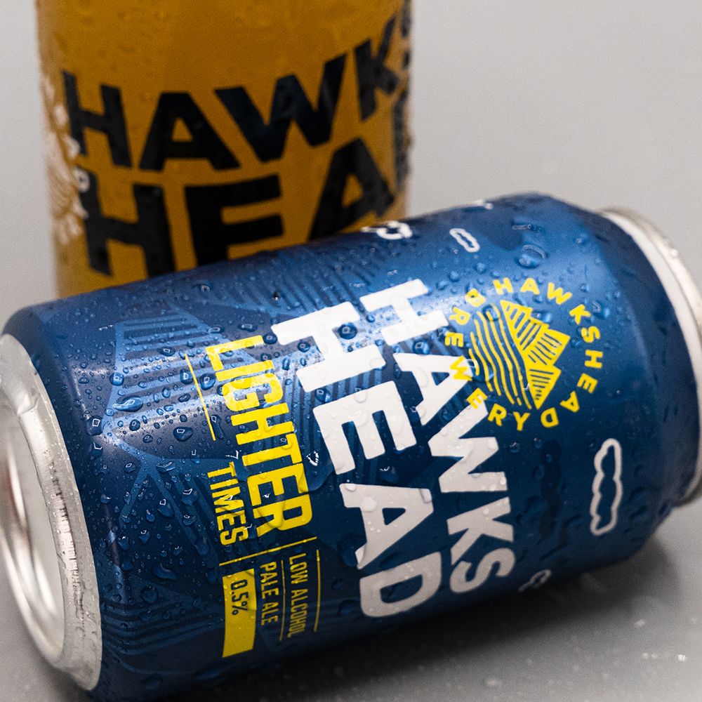 Range of Halewood Artisanal Spirits beer and ale products photographed for marketing use.