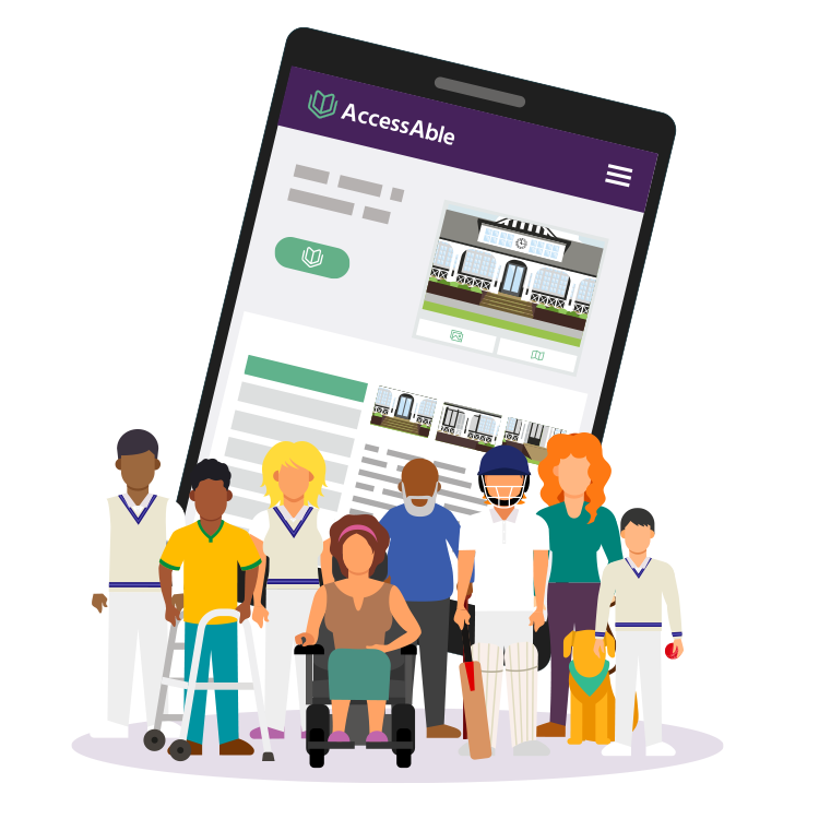 Examples of accessible, diverse and inclusive design for AccessAble