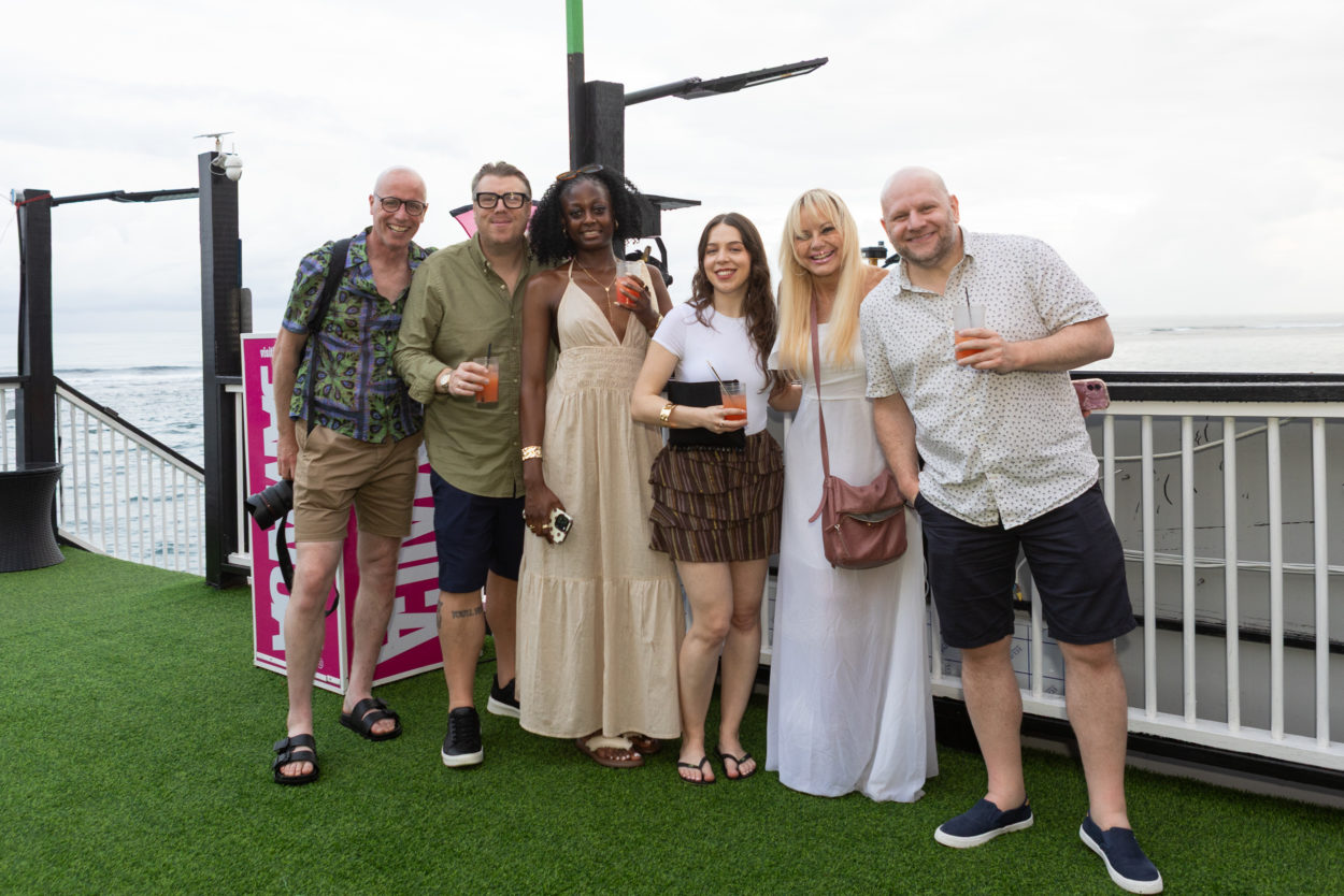 The teams from Surfr Media, Sandals Resorts and inDemand Radio on a creative content shoot in Jamaica.
